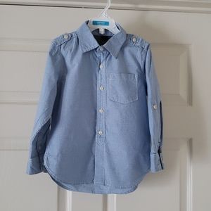 Baby Gap toddler size 5T plaid long sleeve shirt